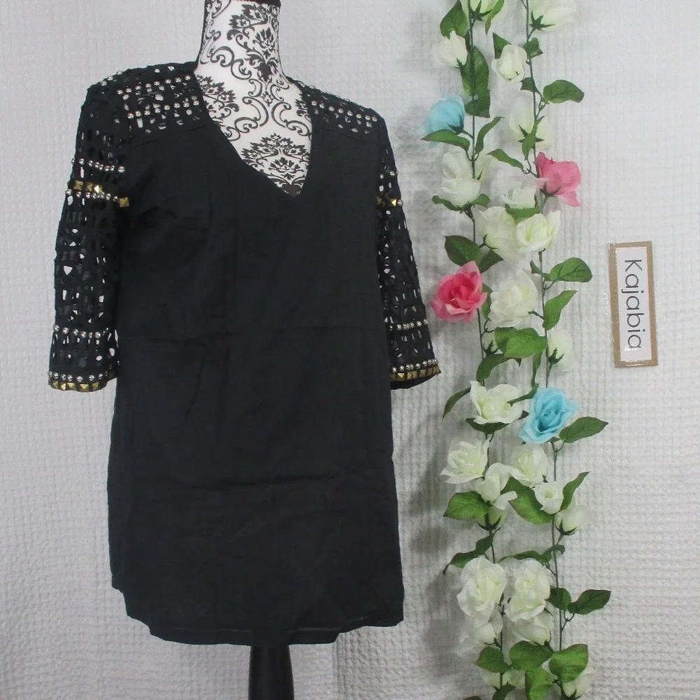 TORY BURCH  Black Top Size 2